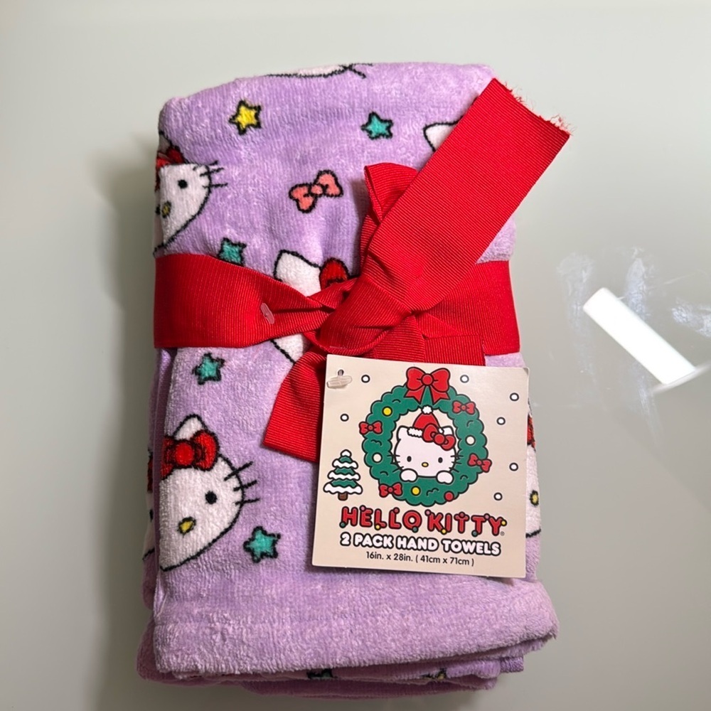 Hello Kitty‎ | 2-Pack of Hand Towels | NWT